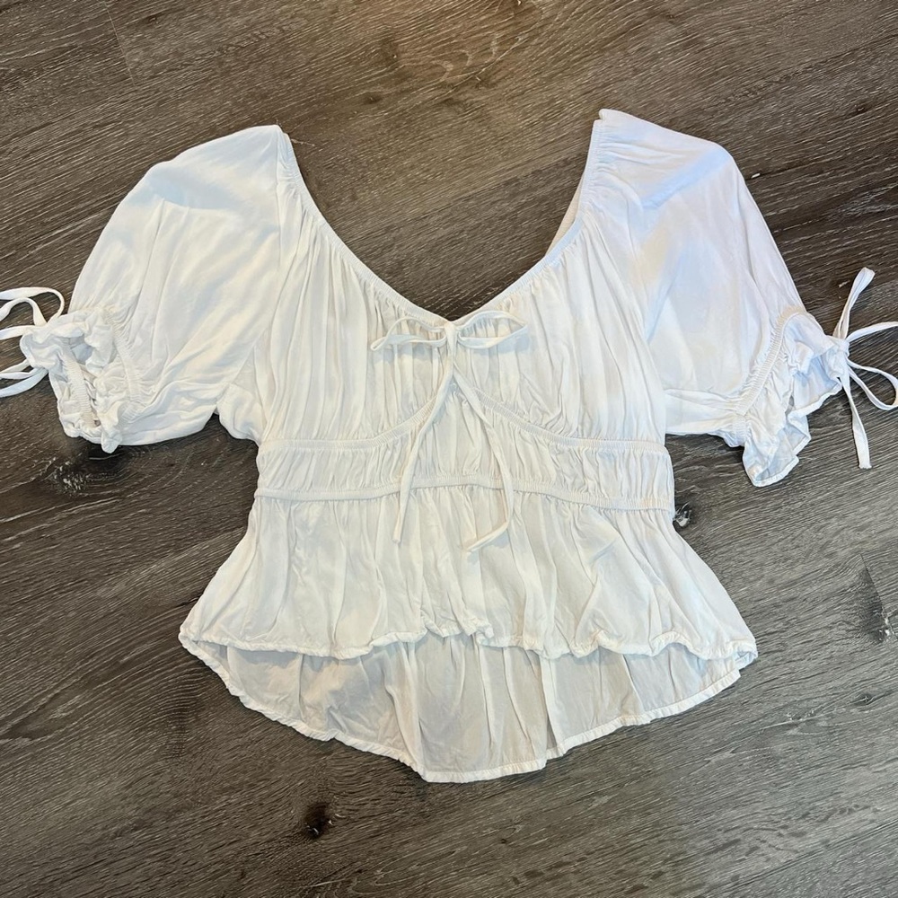 white top